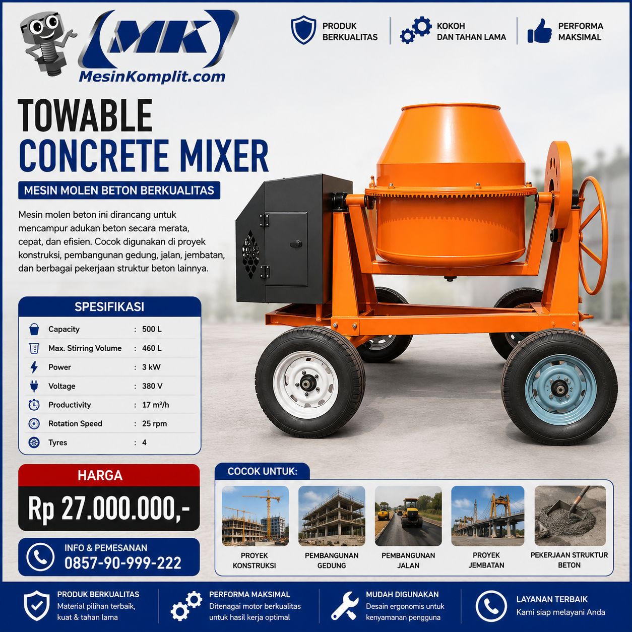 Mixer Molen Mini Tra...